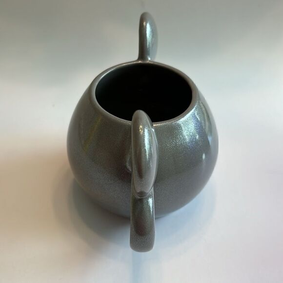 Disney Store Mickey Mouse Ears Gray Metallic Silver Coffee Mug 20oz - Picture 8 of 8